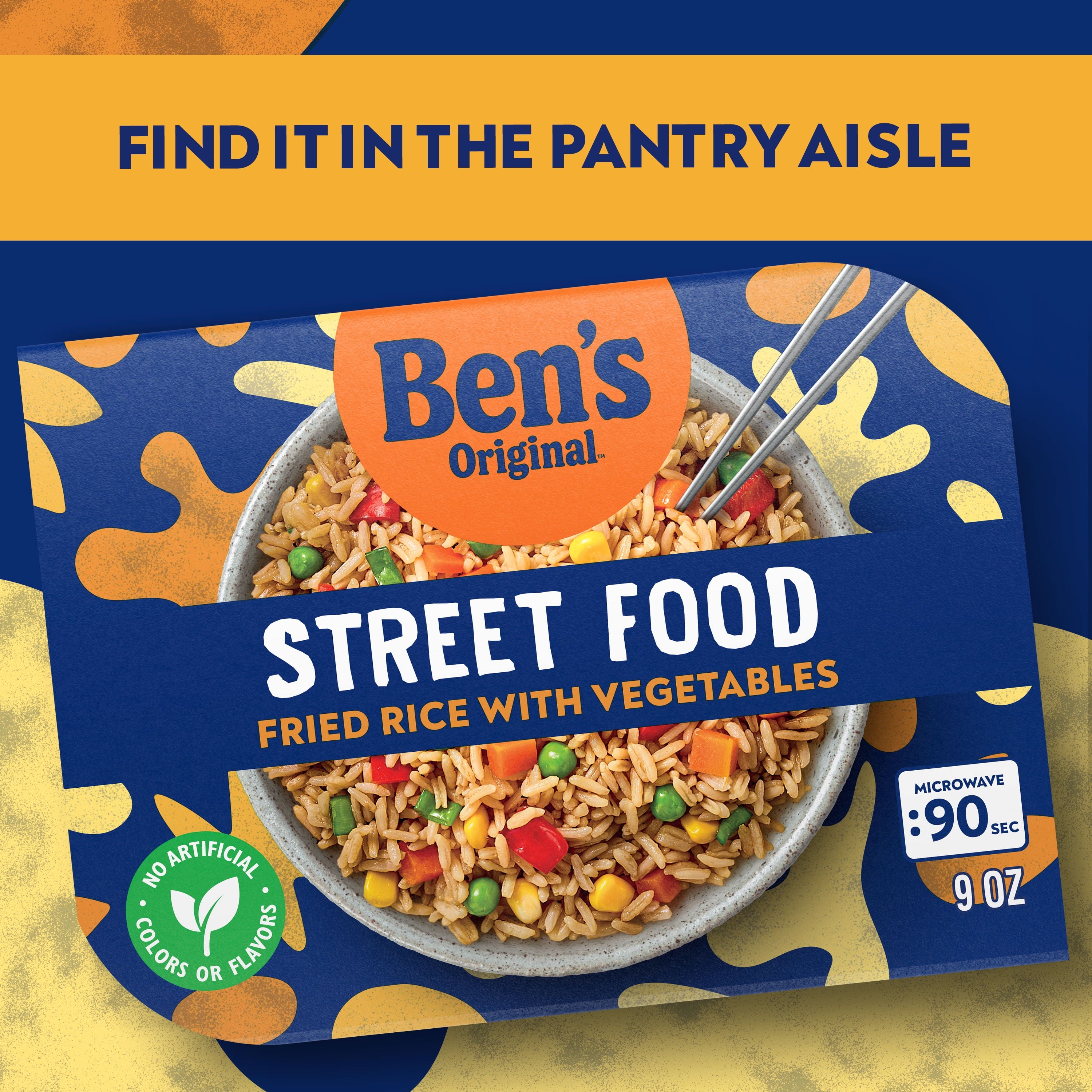 Ben's Original Street Food Vegetable Fried Rice 9 Oz