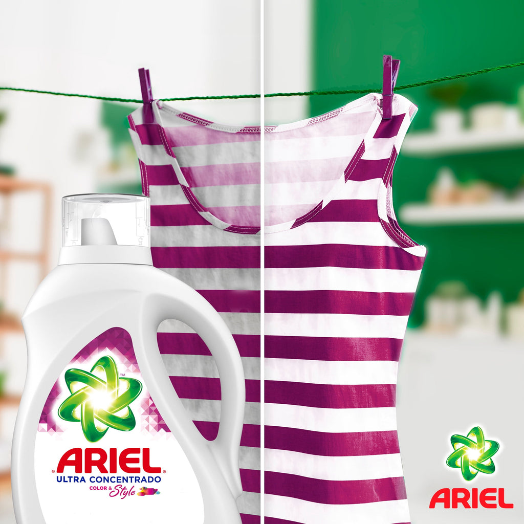 Ariel Ultra Concentrated Color & Style Liquid Laundry Detergent Original Scent 81 fl oz 61 Loads