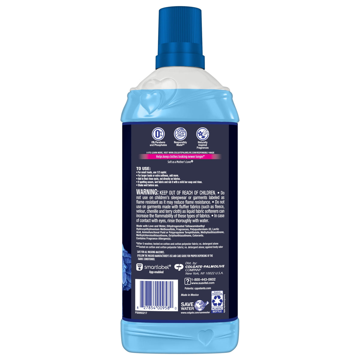 Suavitel Complete Liquid Fabric Softener Field Flowers Scent 25 fl oz