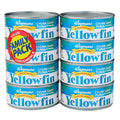 Wegmans Chunk Light Yellowfin Tuna in Water 8 Pack 6 Oz Cans