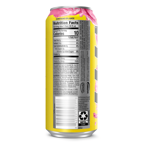 C4 Performance Energy Drink Pink Lemonade 16 fl oz Single Can