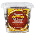 Wegmans Dark Chocolate Blueberry & Cranberry Bark