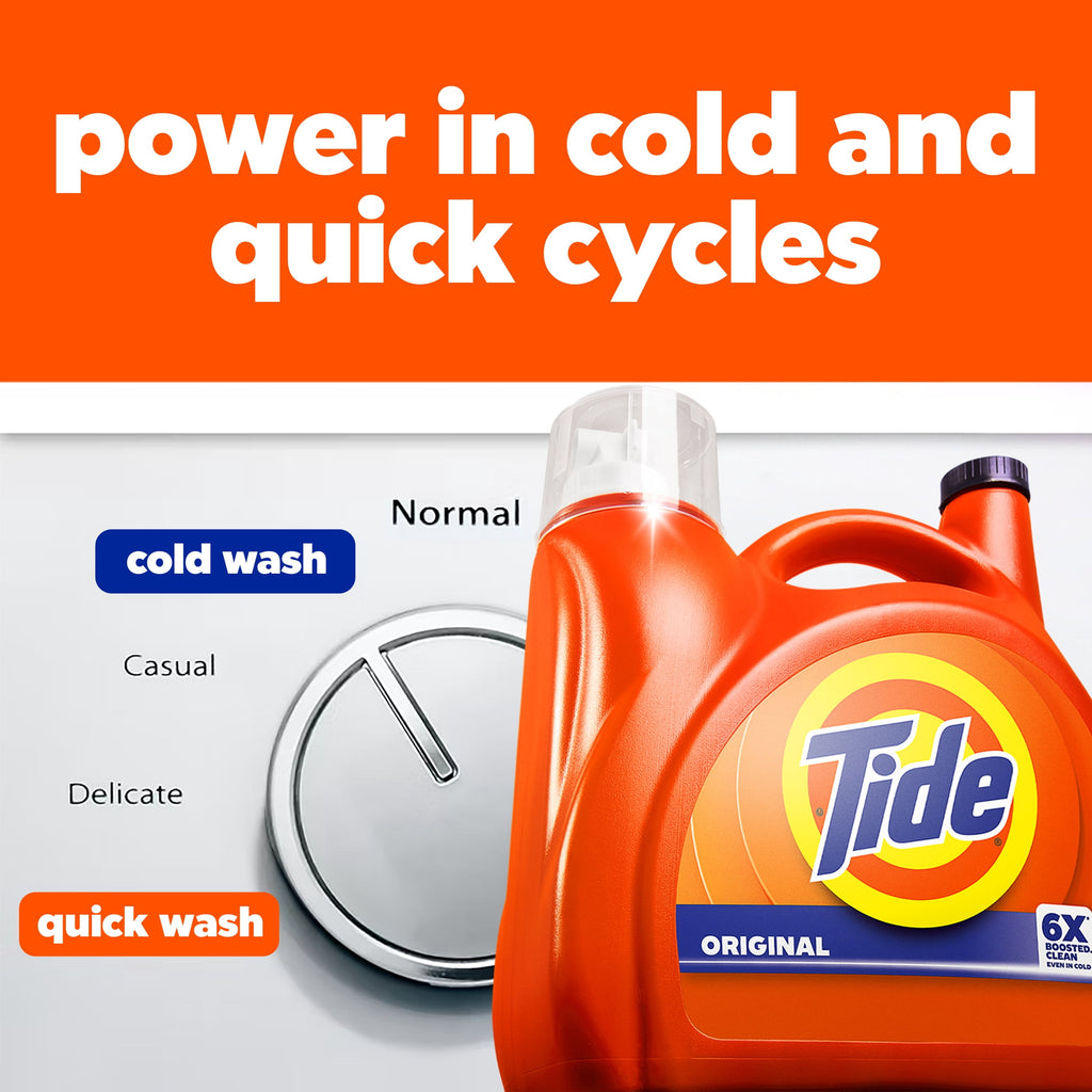 Tide Original Liquid Laundry Detergent 125 fl oz 100 Loads