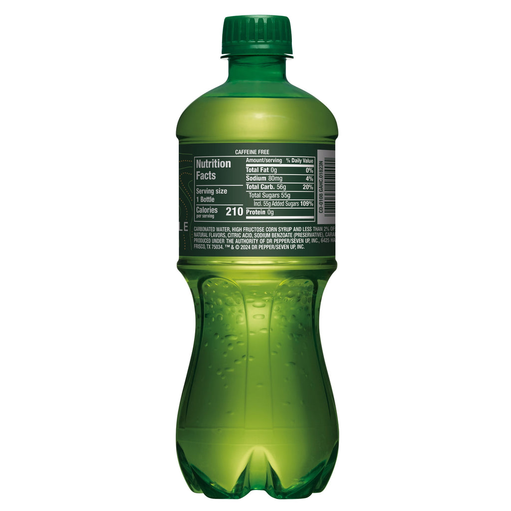 Canada Dry Caffeine Free Ginger Ale Soda Pop Bottle 20 Fl Oz
