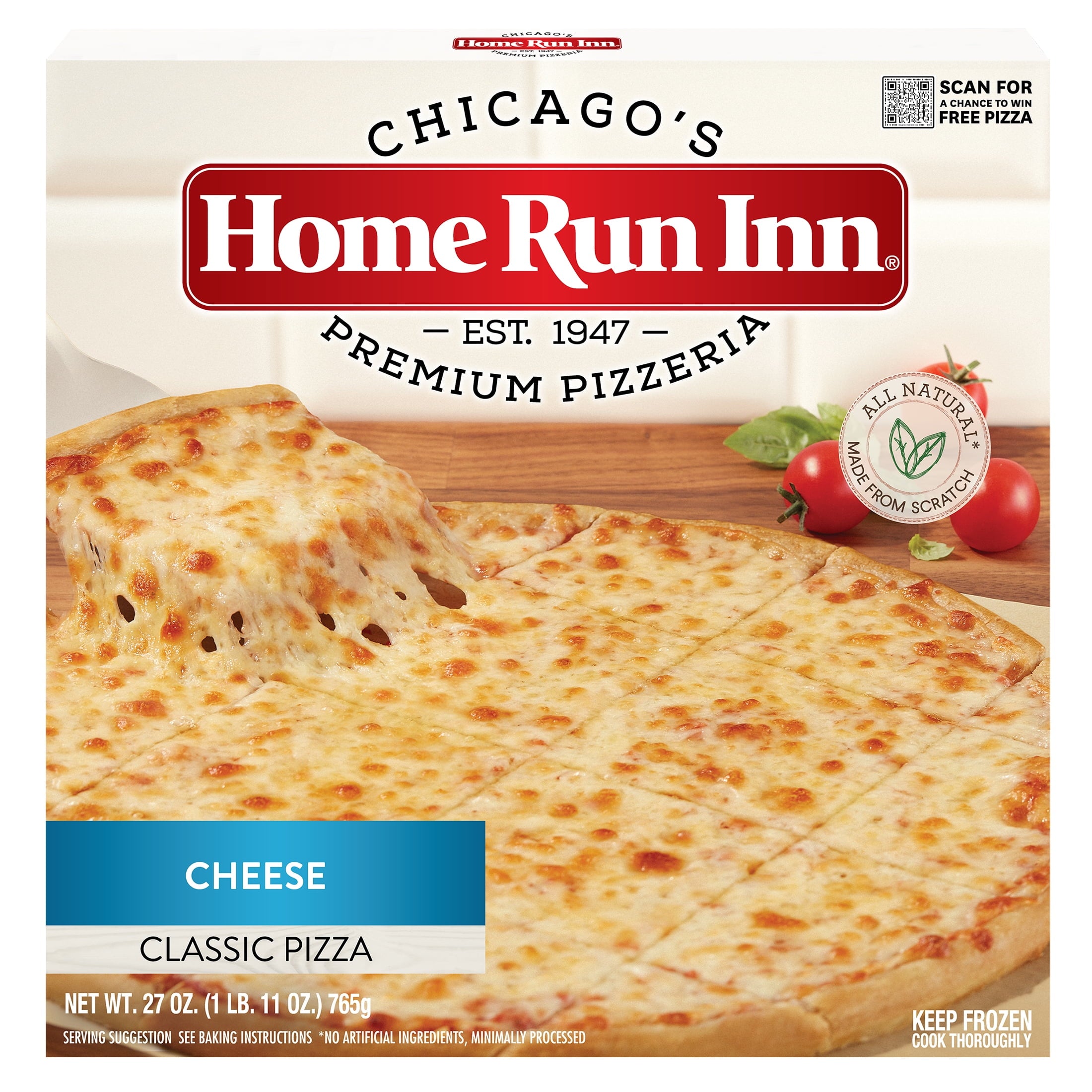 Home Run Inn Classic Crust Cheese Pizza 27 Oz Frozen