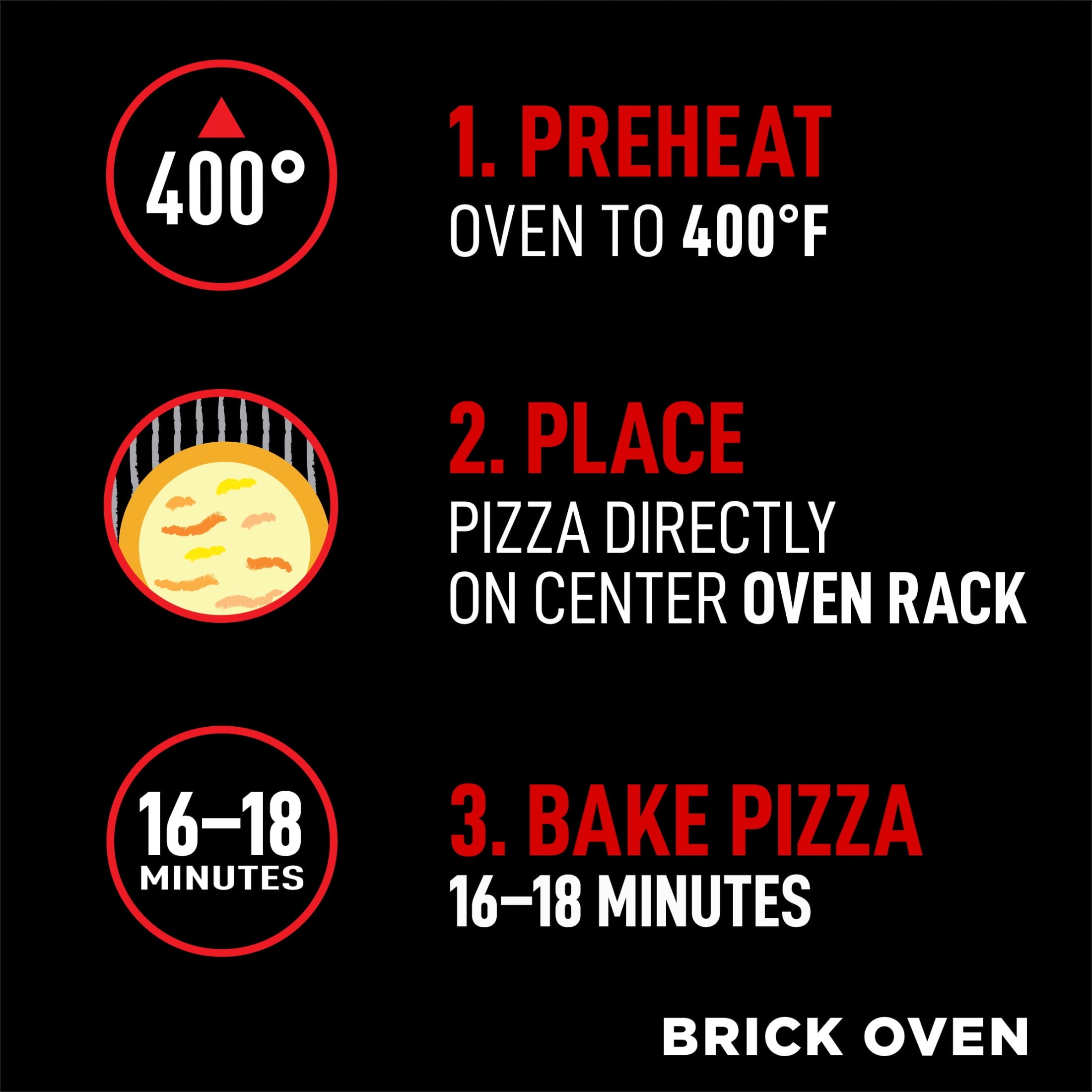 Red Baron Brick Oven Crust Cheese-Trio Pizza Frozen 17.82 Oz