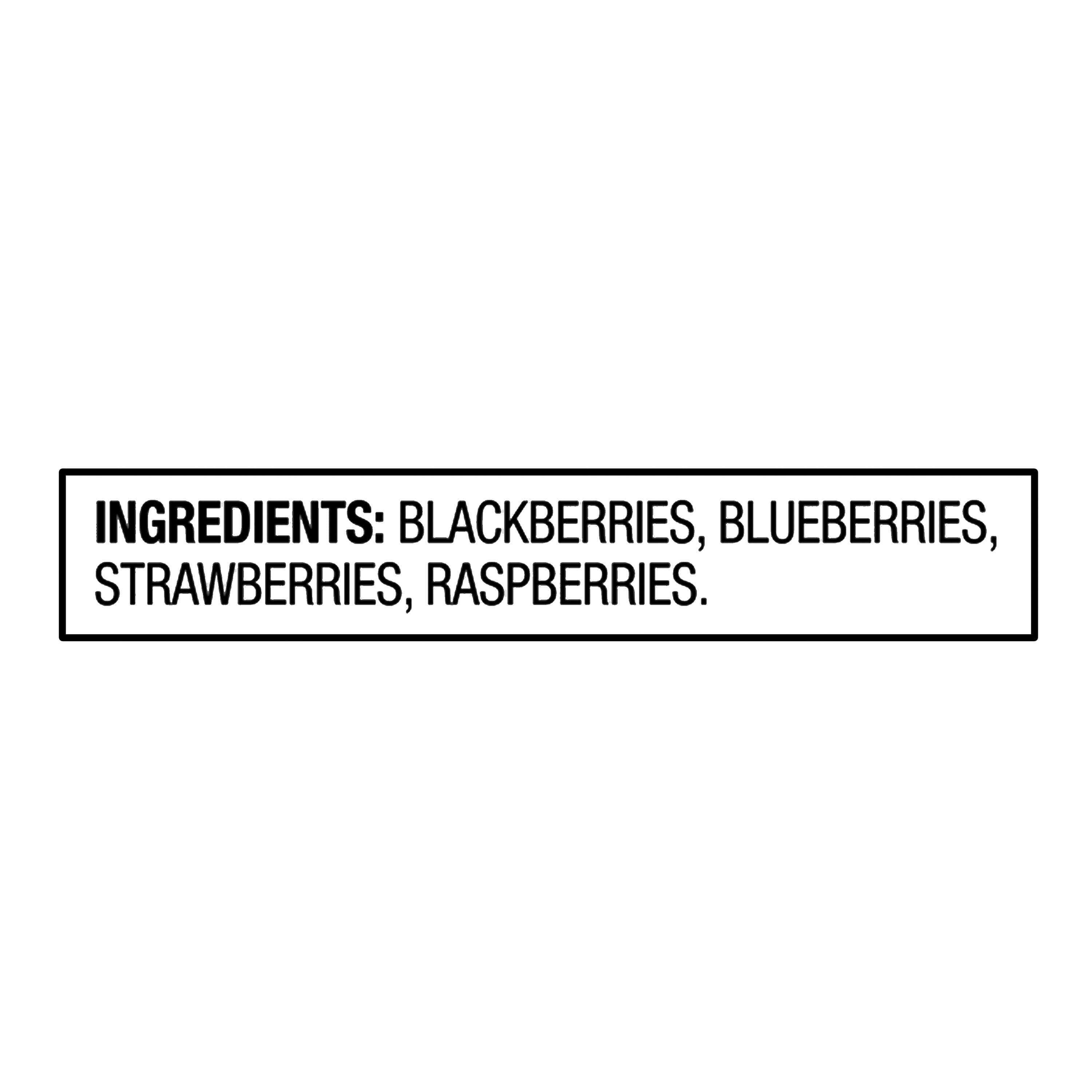 Great Value Frozen Whole Berry Medley 16 Oz