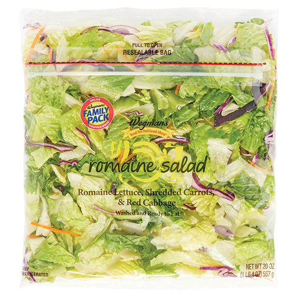 Wegmans Romaine Salad Family Pack 48 Oz