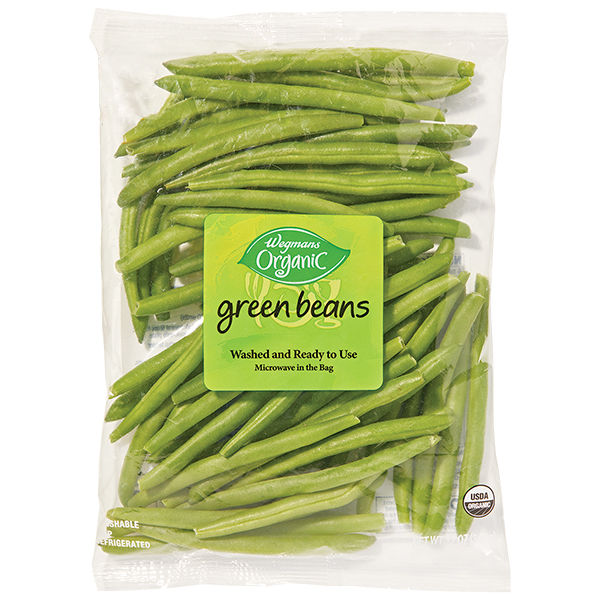 Wegmans Organic Green Beans 12 Oz