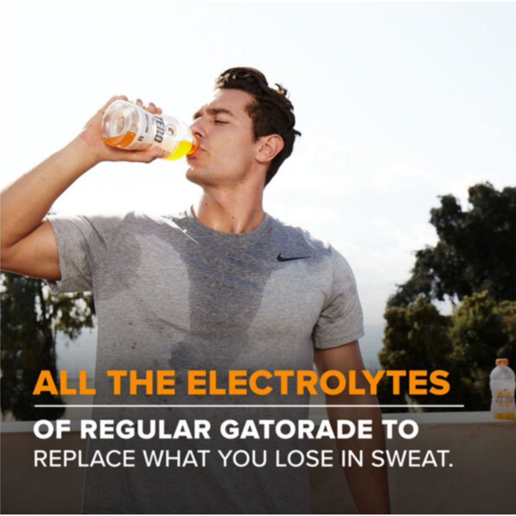 Gatorade Zero Sugar Thirst Quencher Glacier Freeze Sports Drink 20 fl oz 8 Count