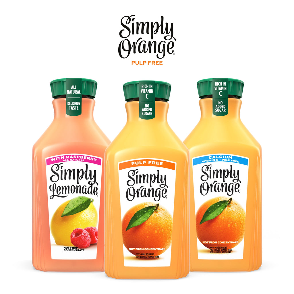 Simply Orange Pulp-Free Orange Juice 76 fl oz