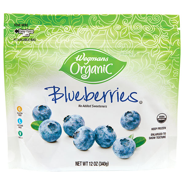 Wegmans Organic Frozen Blueberries 10 oz