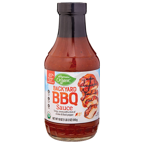 Wegmans Organic Backyard BBQ Sauce 16 oz