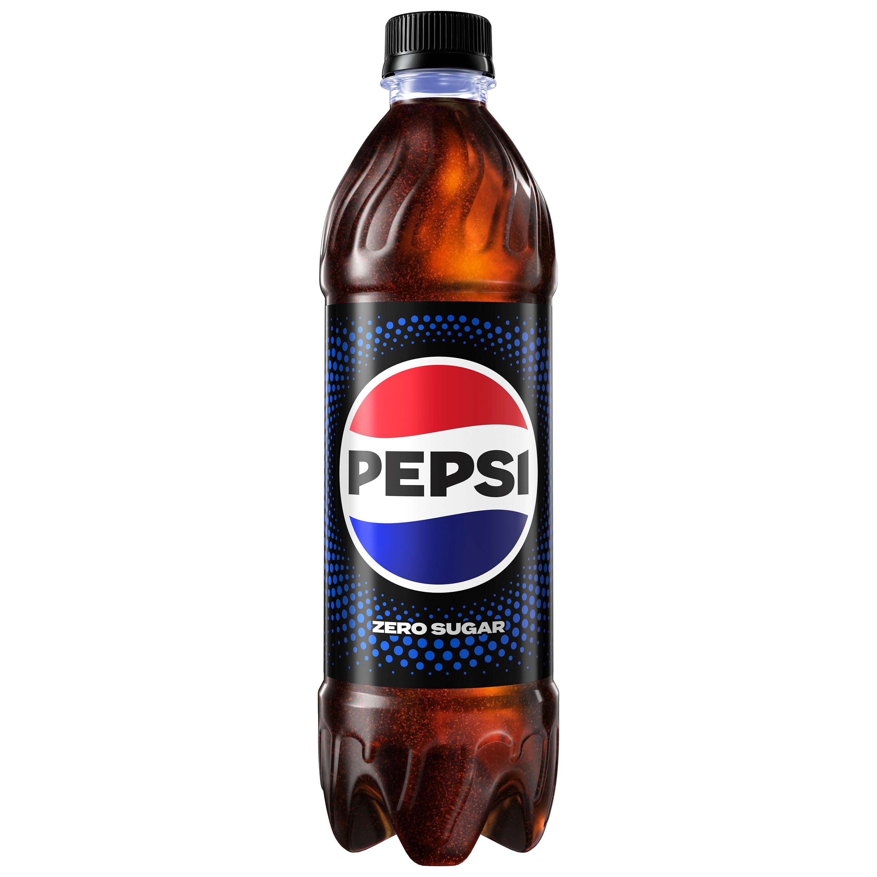 Pepsi Cola Zero Sugar Soda Pop Bottles 16.9 Fl Oz 12 Pack