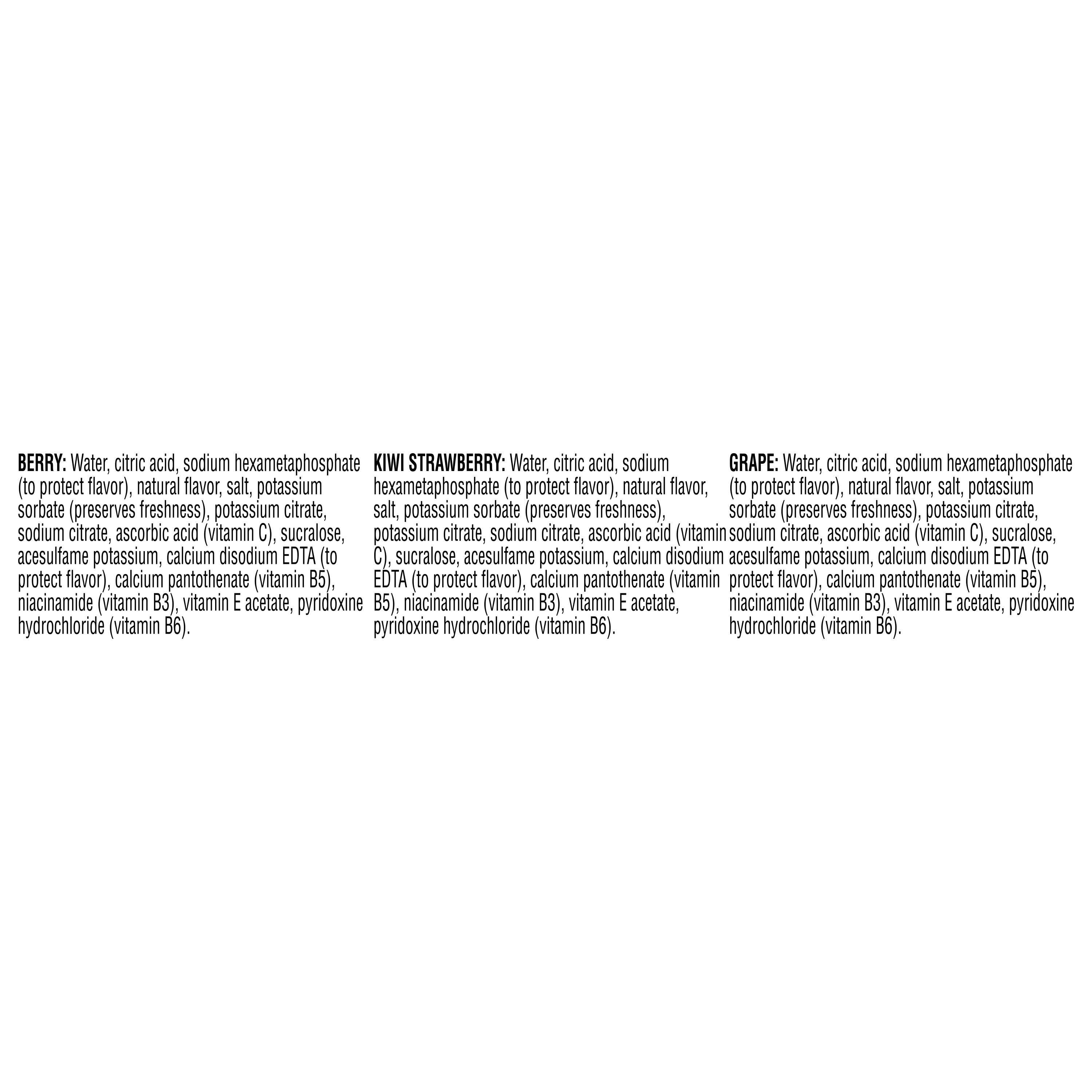 Propel Electrolyte Enhanced Water Variety Pack Zero Calorie Sports Drink 16.9 fl oz 18 Count