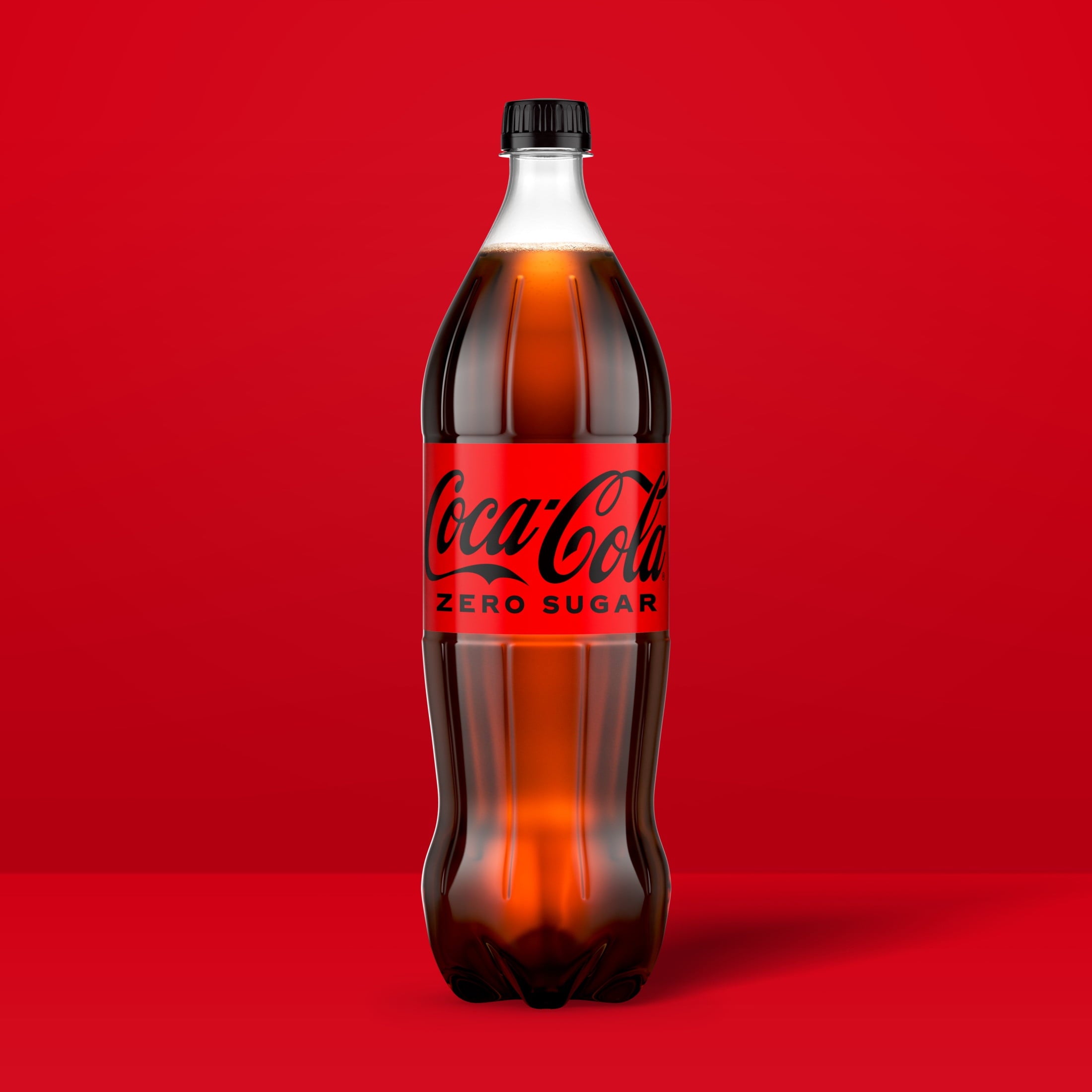 Zero Sugar Soda Pop Bottle 1.25 Liters Coca-Cola