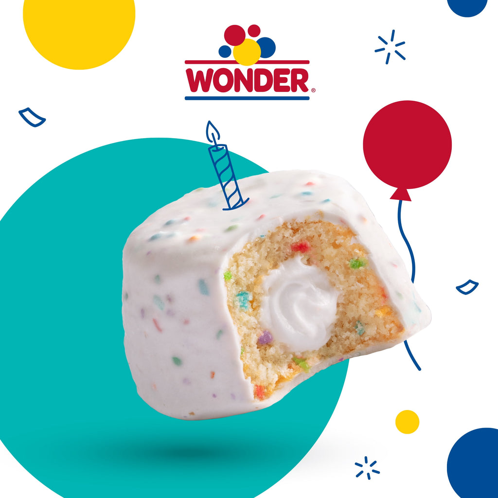 Crème Filled Confetti Cakes 10.5 Oz 6 Count Wonder