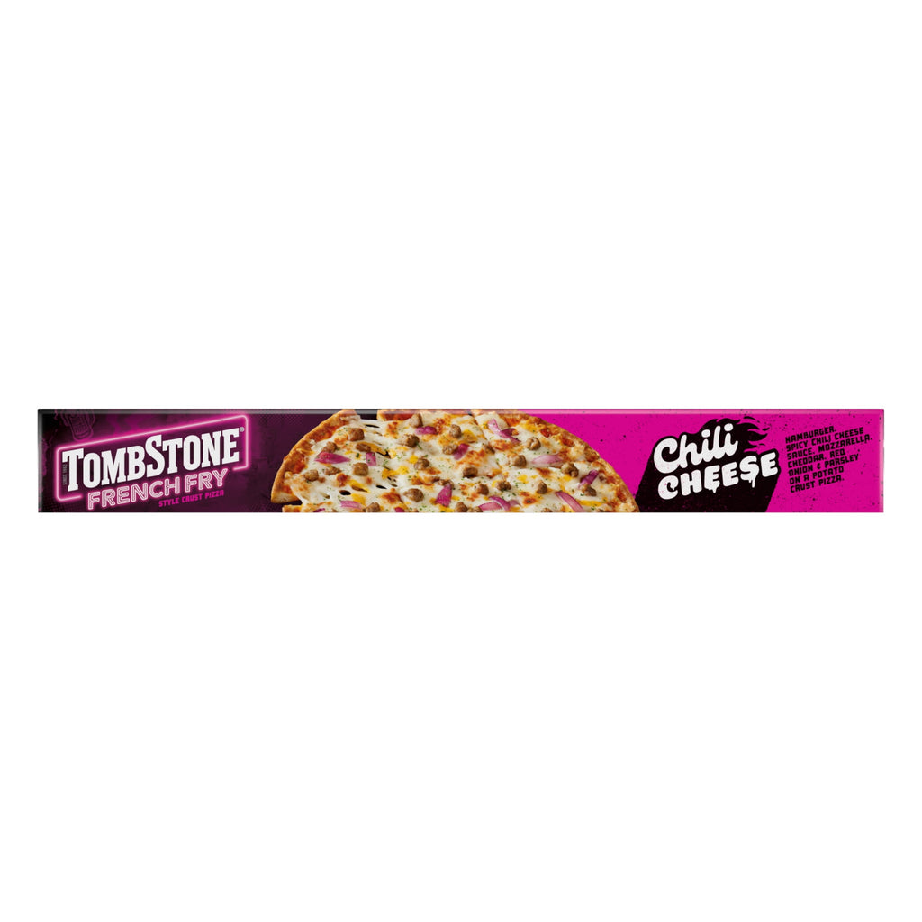 Tombstone Chili Cheese French Fry Style Crust Frozen Pizza 18.8 Oz