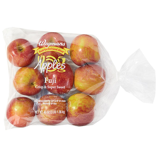 Wegmans Fuji Apples Bagged 3 Lb