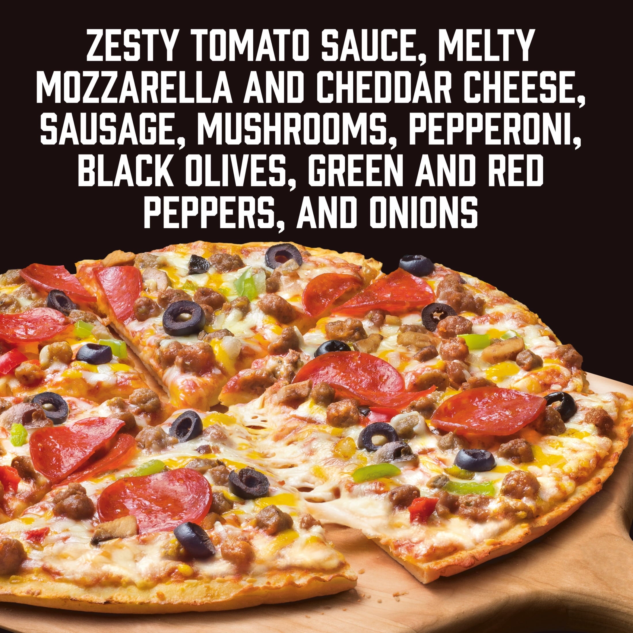 Red Baron Special Deluxe Classic Crust Frozen Pizza 22.94 Oz