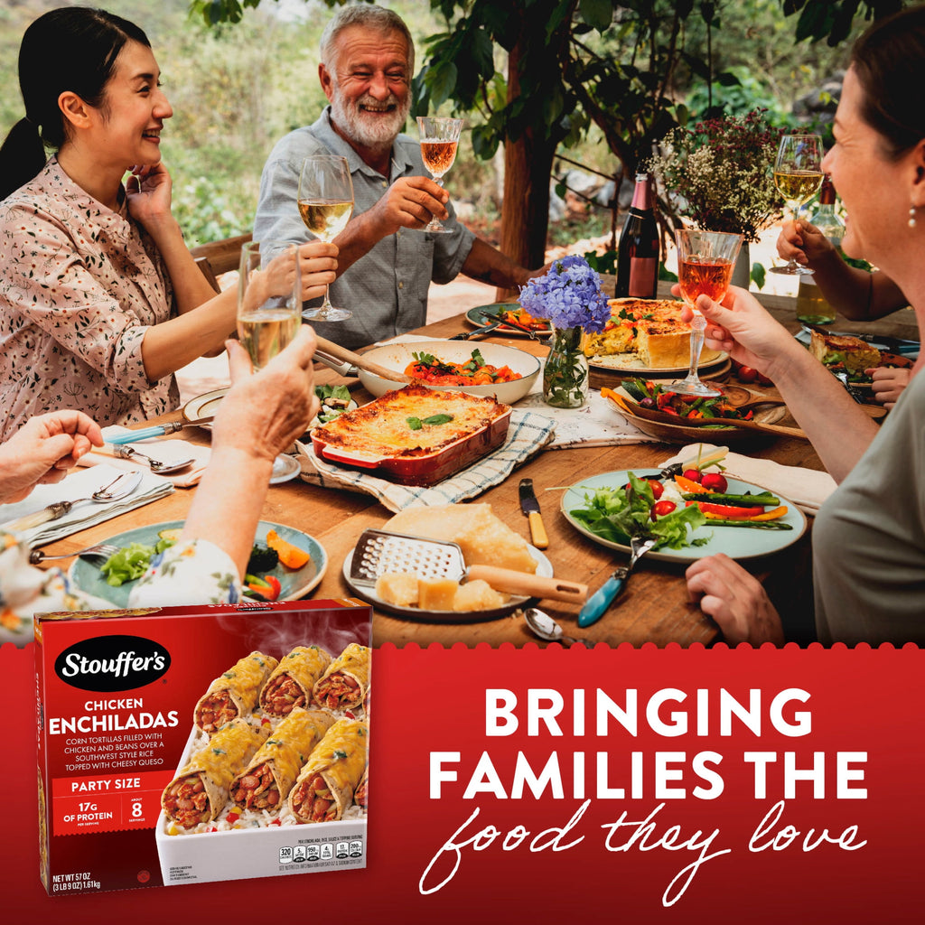 Stouffer's Chicken Enchiladas Party Size Frozen 57 Oz
