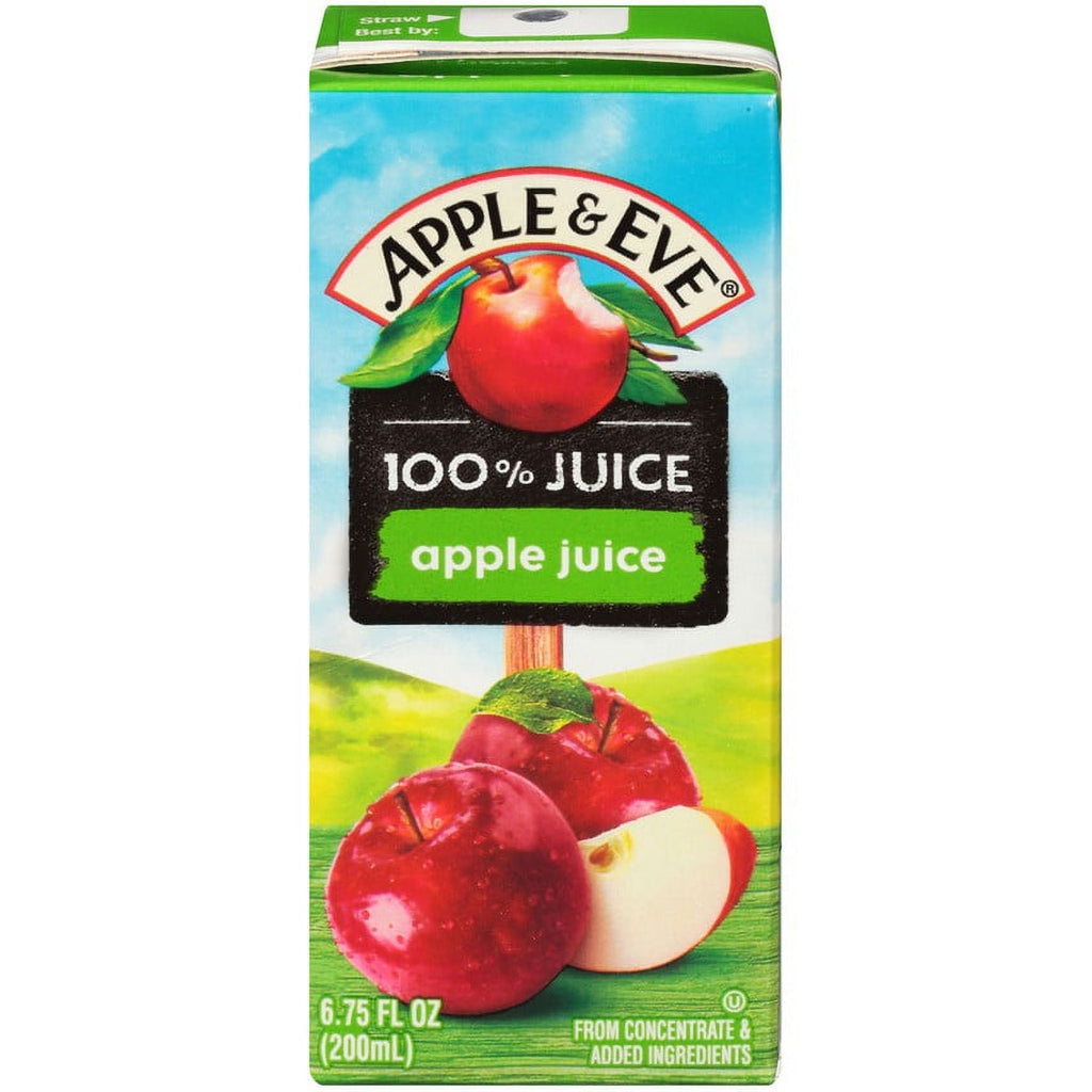 Apple & Eve 100% Apple Juice Pulp-Free 6.75 fl oz 8 Count