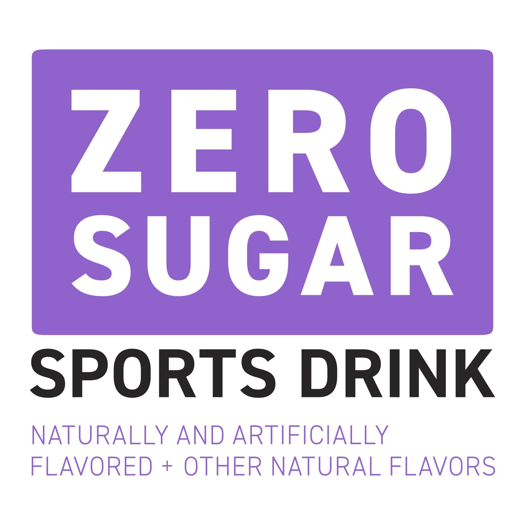Powerade Zero Sugar Grape Electrolyte Sports Drink 20 fl oz 8 Count