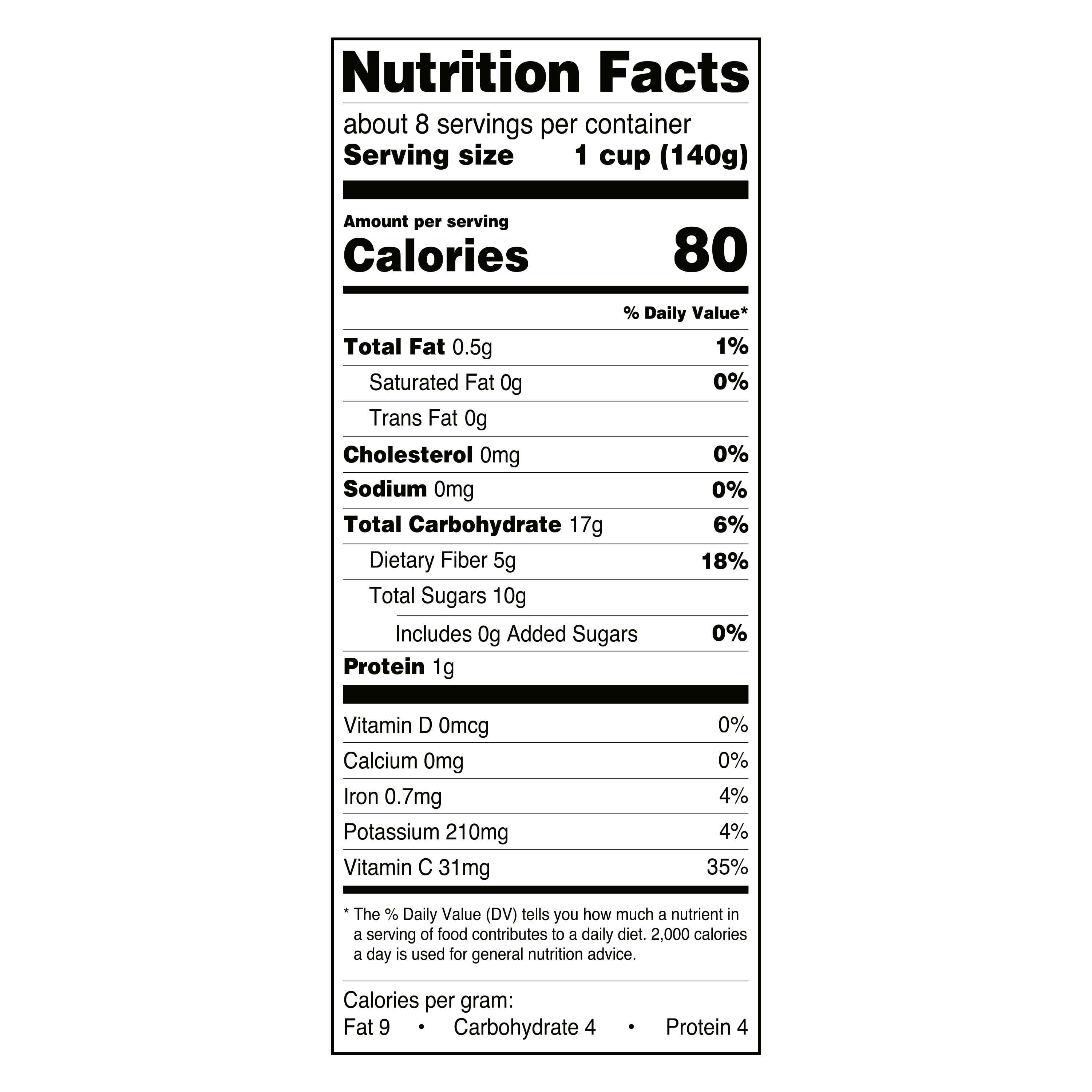 Great Value High In Antioxidant Blend Frozen Fruit 40 Oz