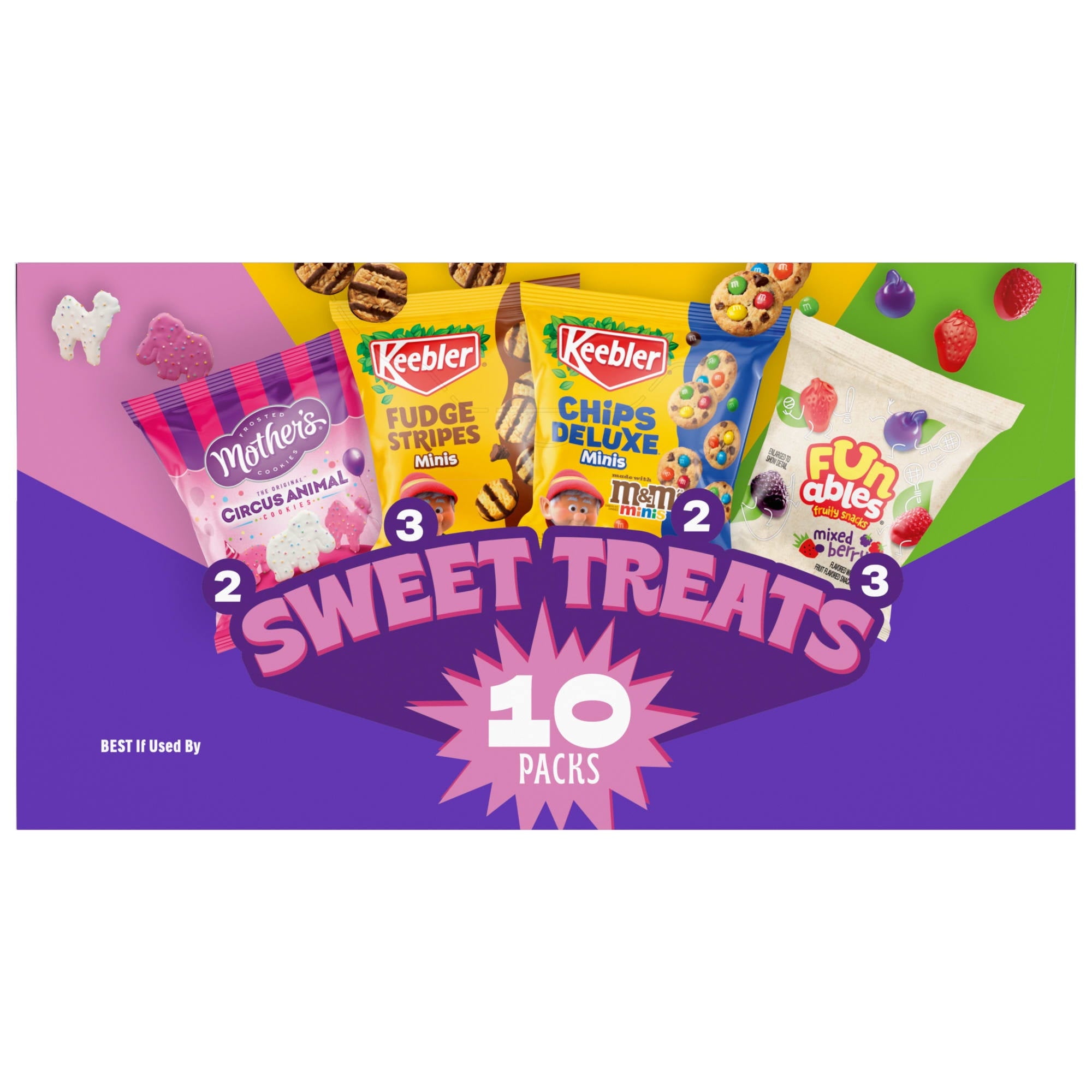 Sweet Treat Variety Pack 9.4 Oz 10 Count Keebler