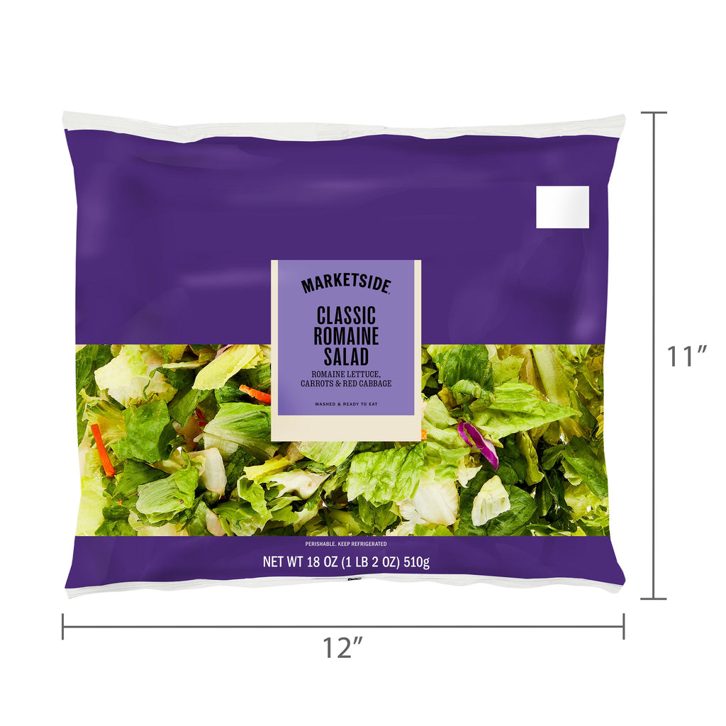 Fresh Marketside Premium Romaine Salad Blend 18 Oz Bag