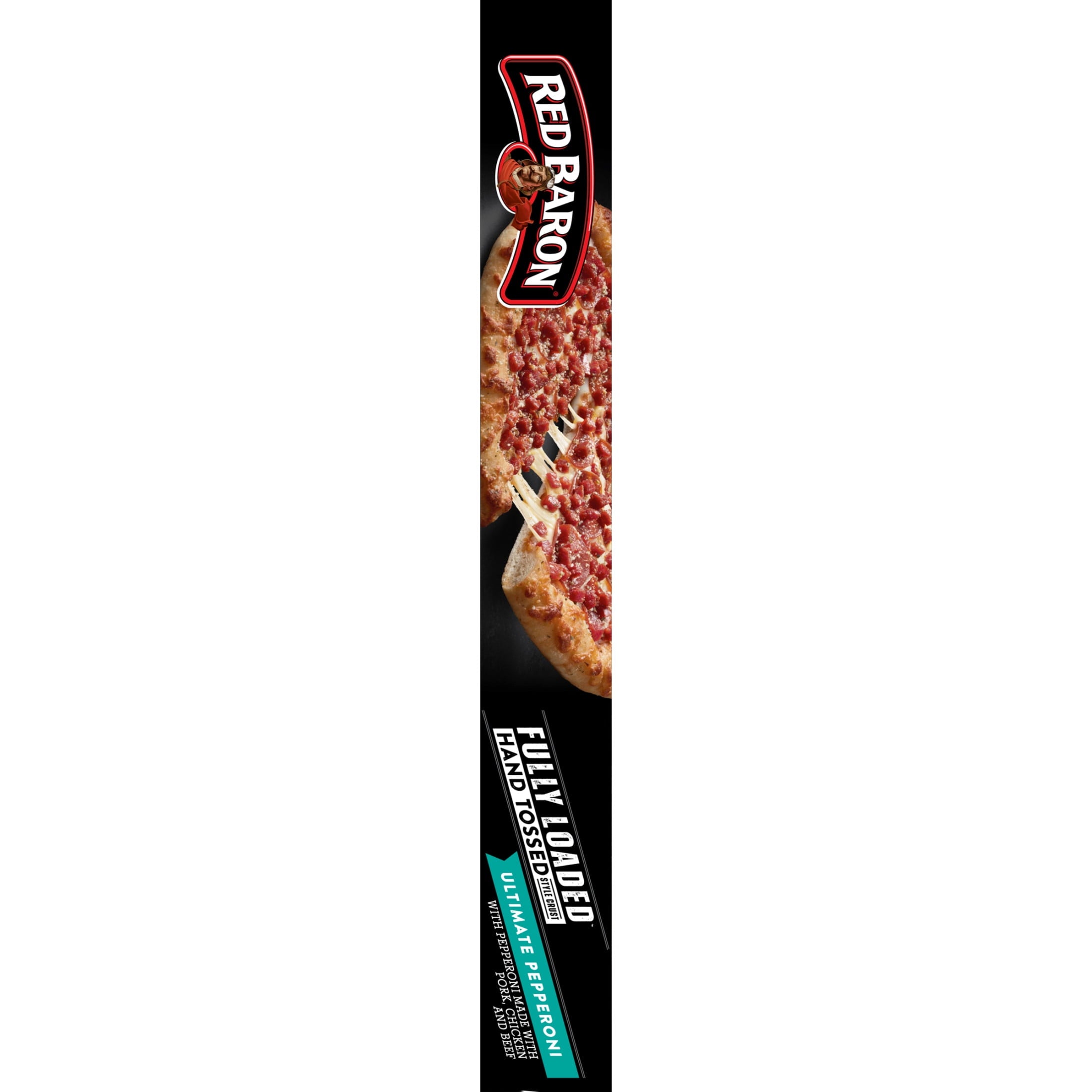 Red Baron Fully Loaded Hand Tossed Pepperoni Frozen Pizza 28.75 Oz