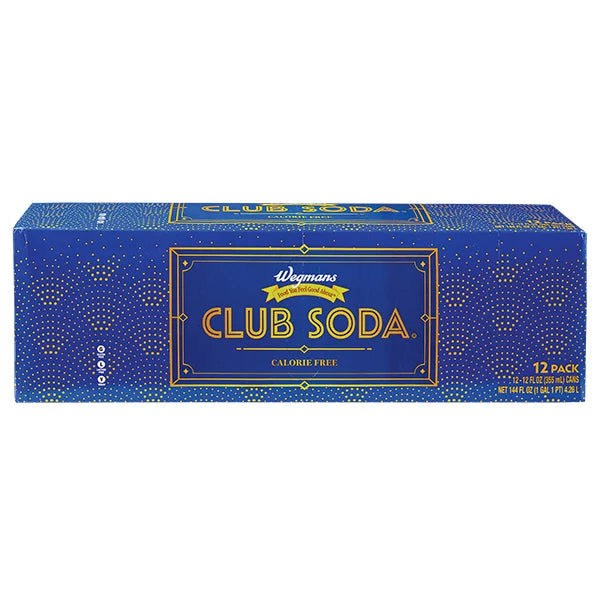 Wegmans Club Soda, 12 Pack
144 fl. oz.