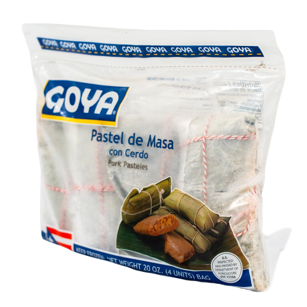 Goya Pork Pasteles Frozen 4 Count 20 Oz