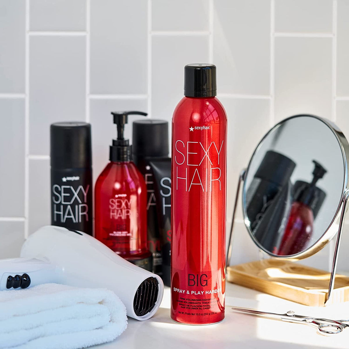 SexyHair Big Sexy Hair Spray Volumizing Super Hold for All Hair Types 10 oz