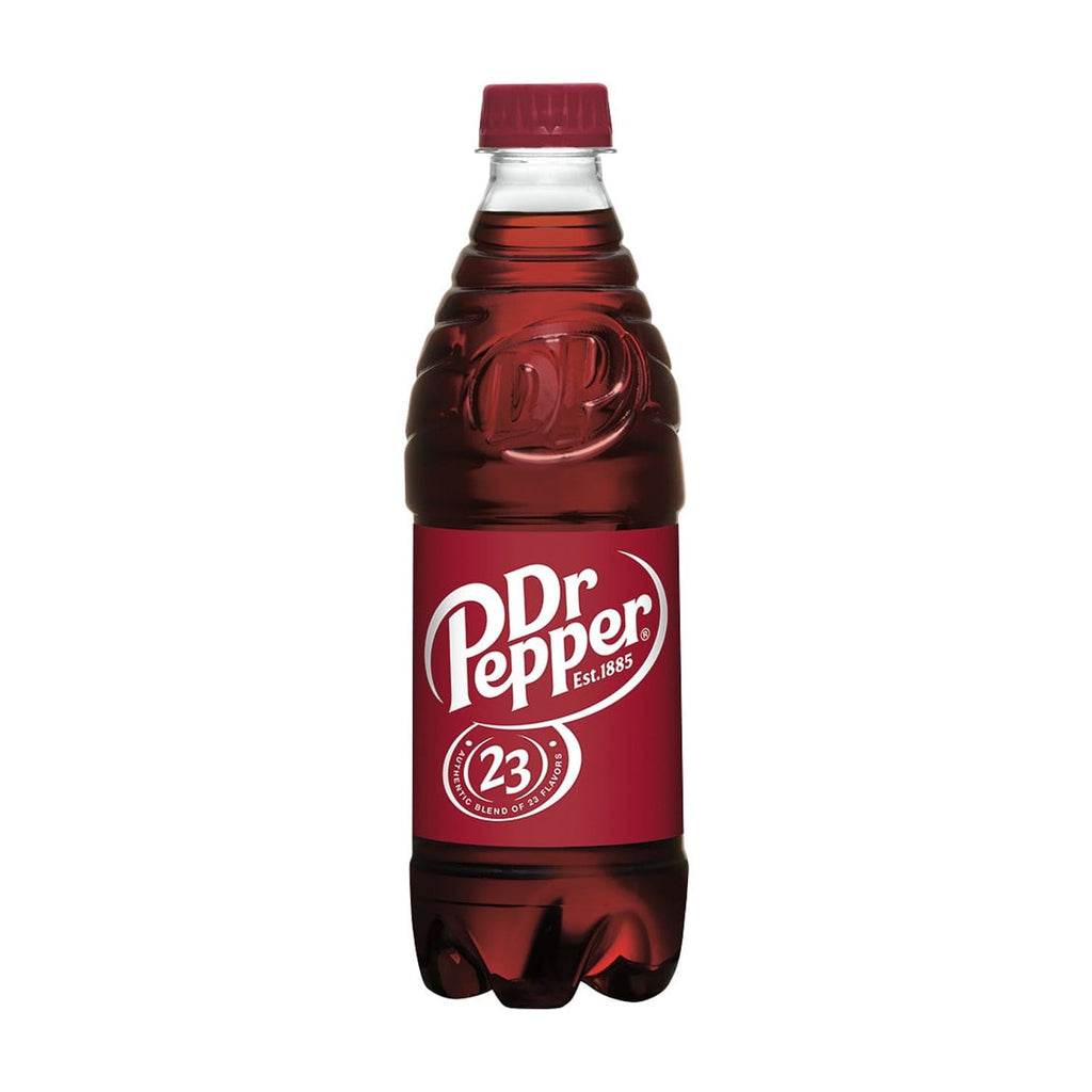 Dr Pepper Soda Pop Bottles 16.9 Fl Oz 6 Pack