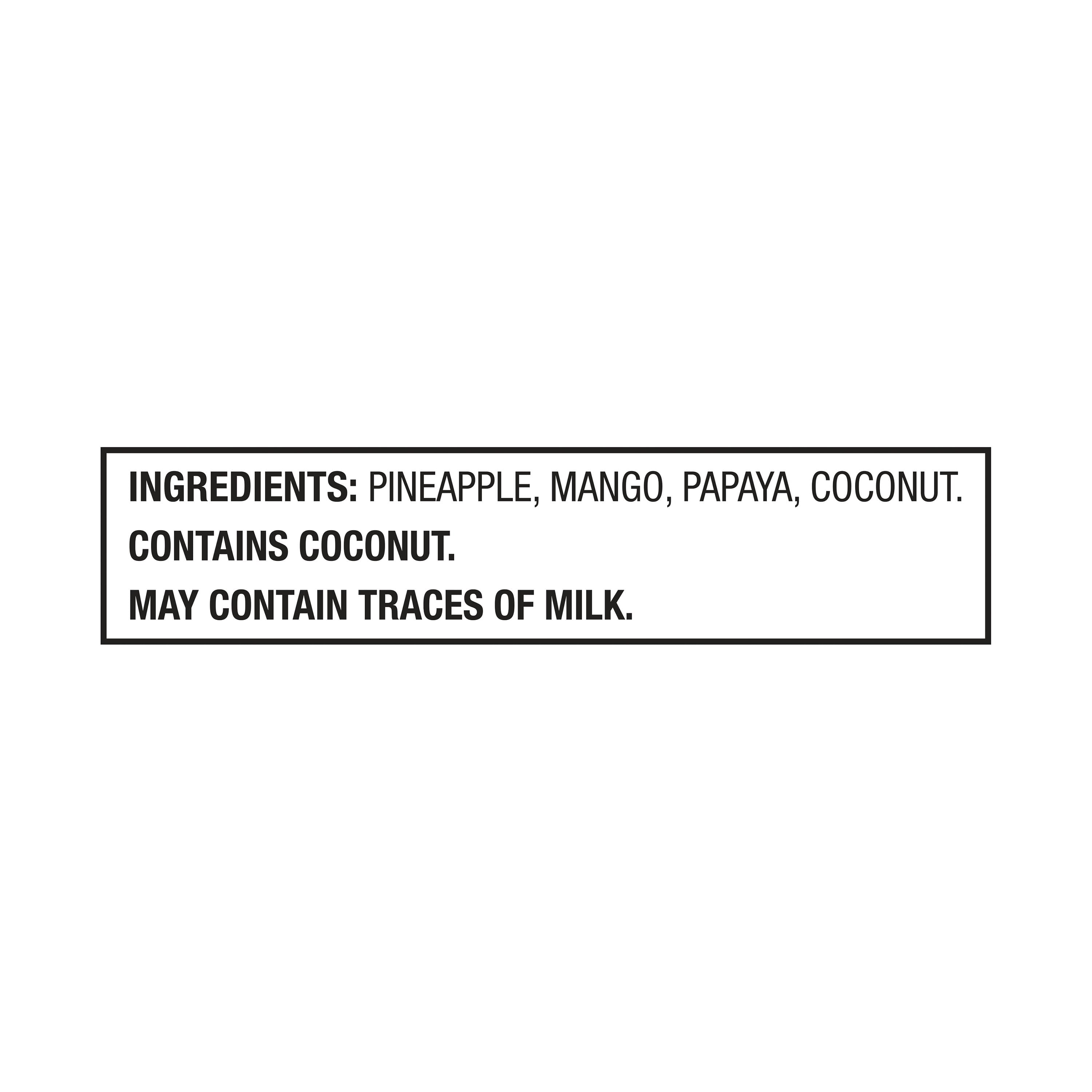 Great Value Tropical Fruit Blend Frozen 48 Oz
