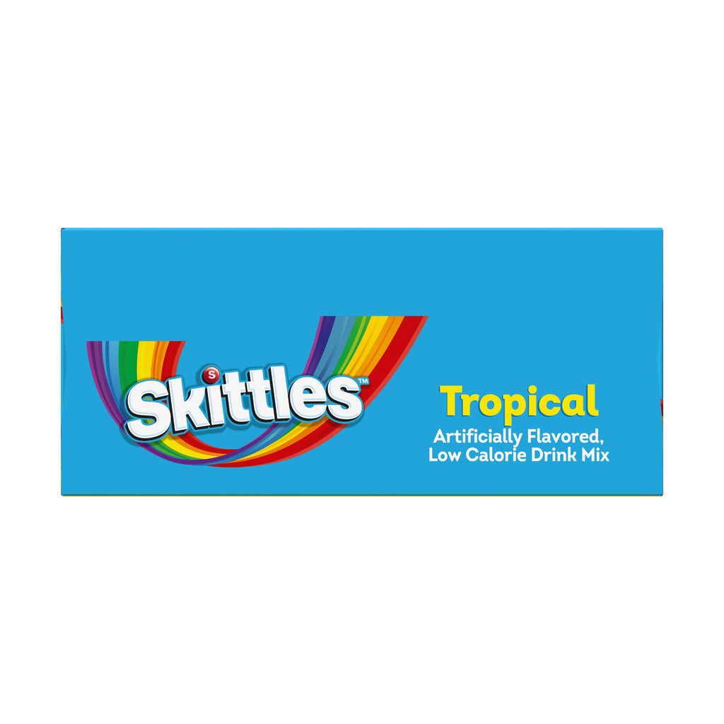 Skittles Zero Sugar Tropical Variety Pack Singles-to-Go Powdered Drink Mix 30 Count