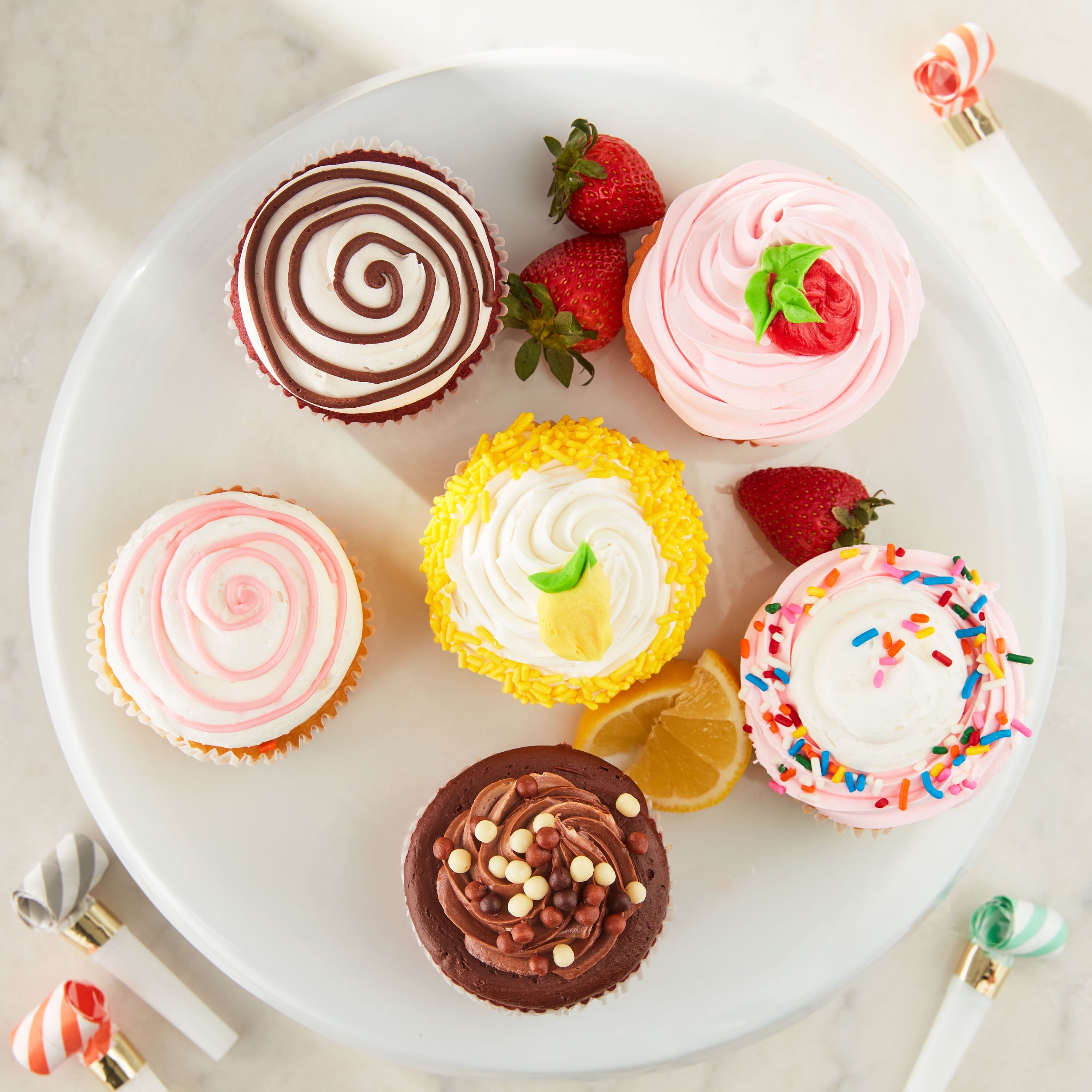 Variety Gourmet Filled Regular Cupcakes 26 Oz 6 Count Freshness Guaranteed