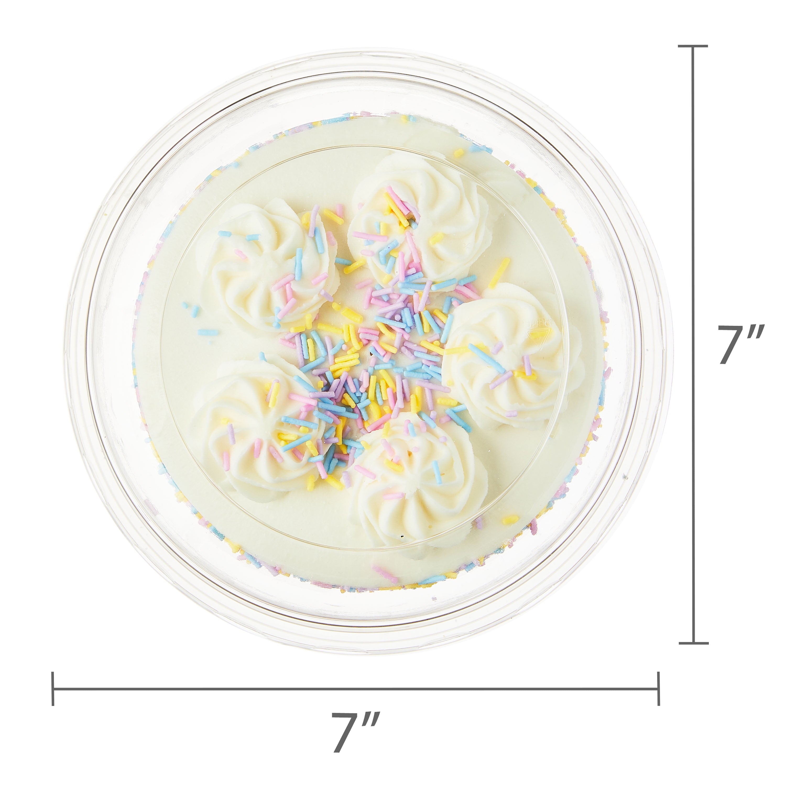 Triple Layer Celebration Cake with Sprinkles 20.5 Oz Marketside