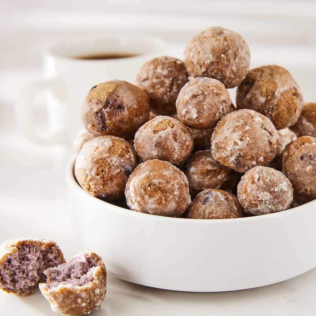 Blueberry Donut Holes 14 Oz 28 Count Freshness Guaranteed