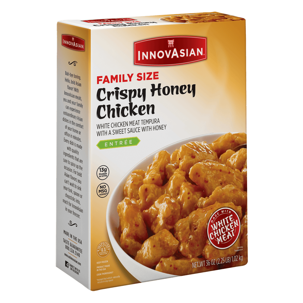 InnovAsian Cuisine Crispy Honey Chicken Frozen Meal 36 Oz