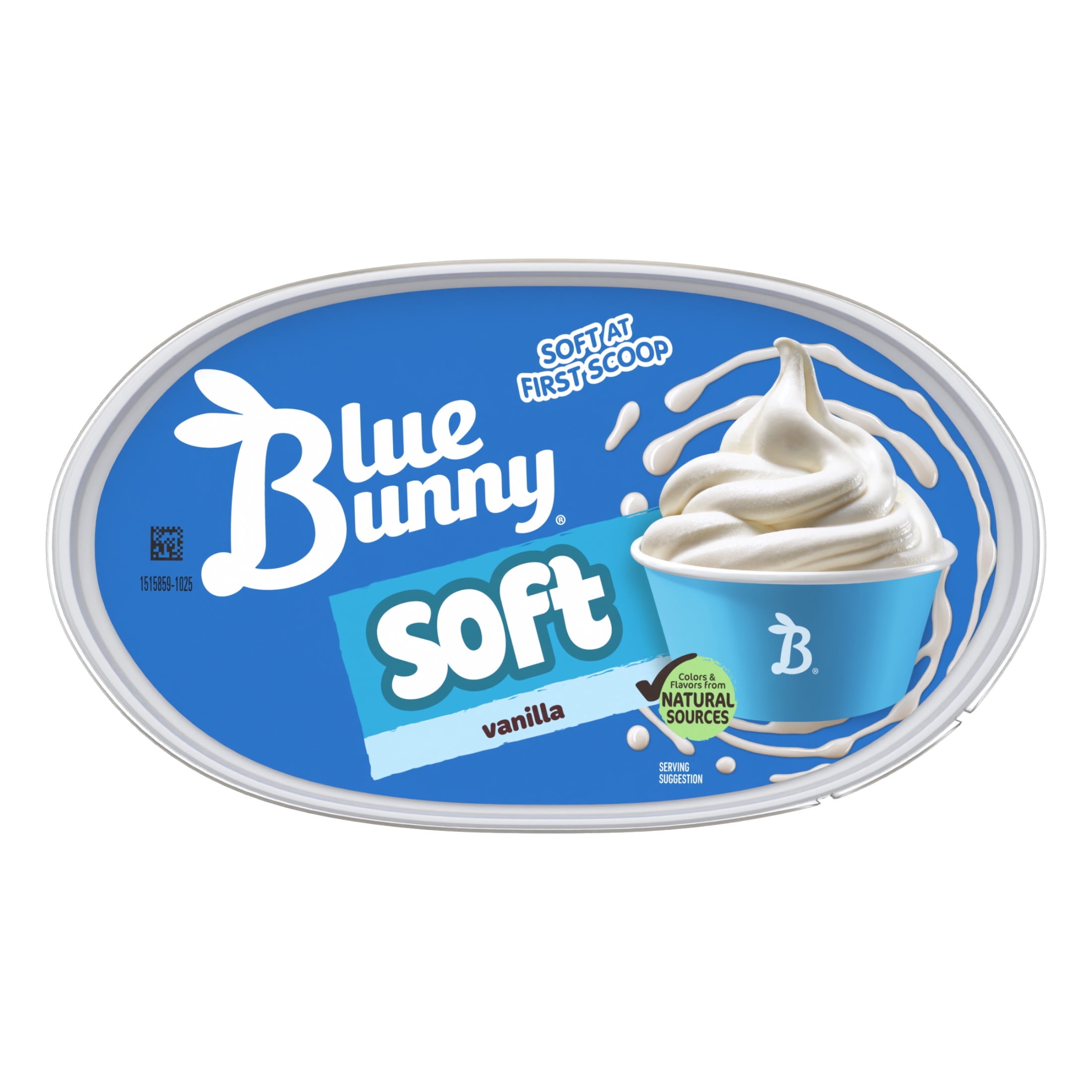 Blue Bunny Soft Vanilla Frozen Dairy Dessert 46 Fl Oz
