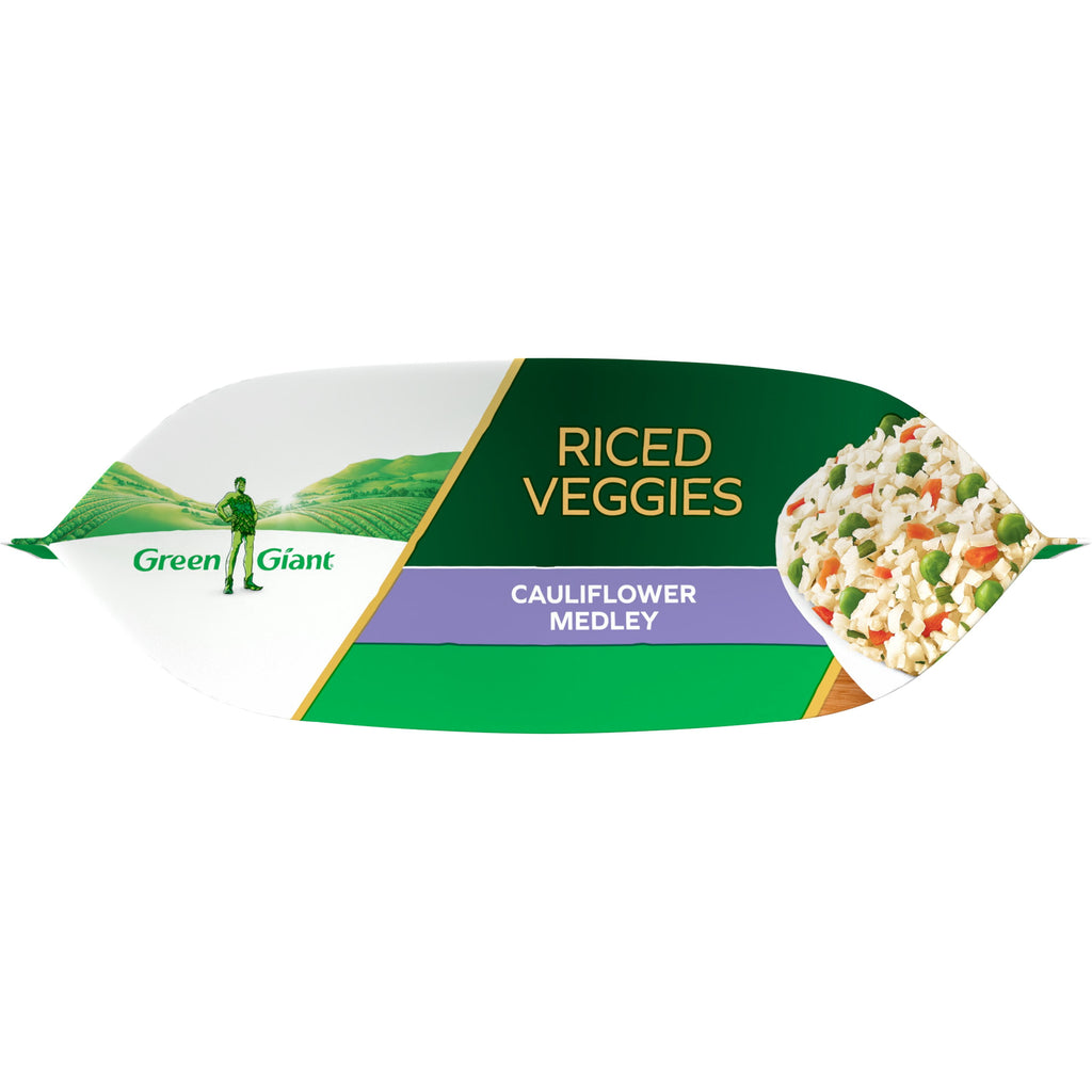 Green Giant Riced Veggies Cauliflower Medley Frozen 10 Oz