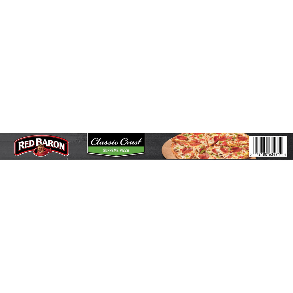 Red Baron Supreme Classic Crust Frozen Pizza 23.46 Oz