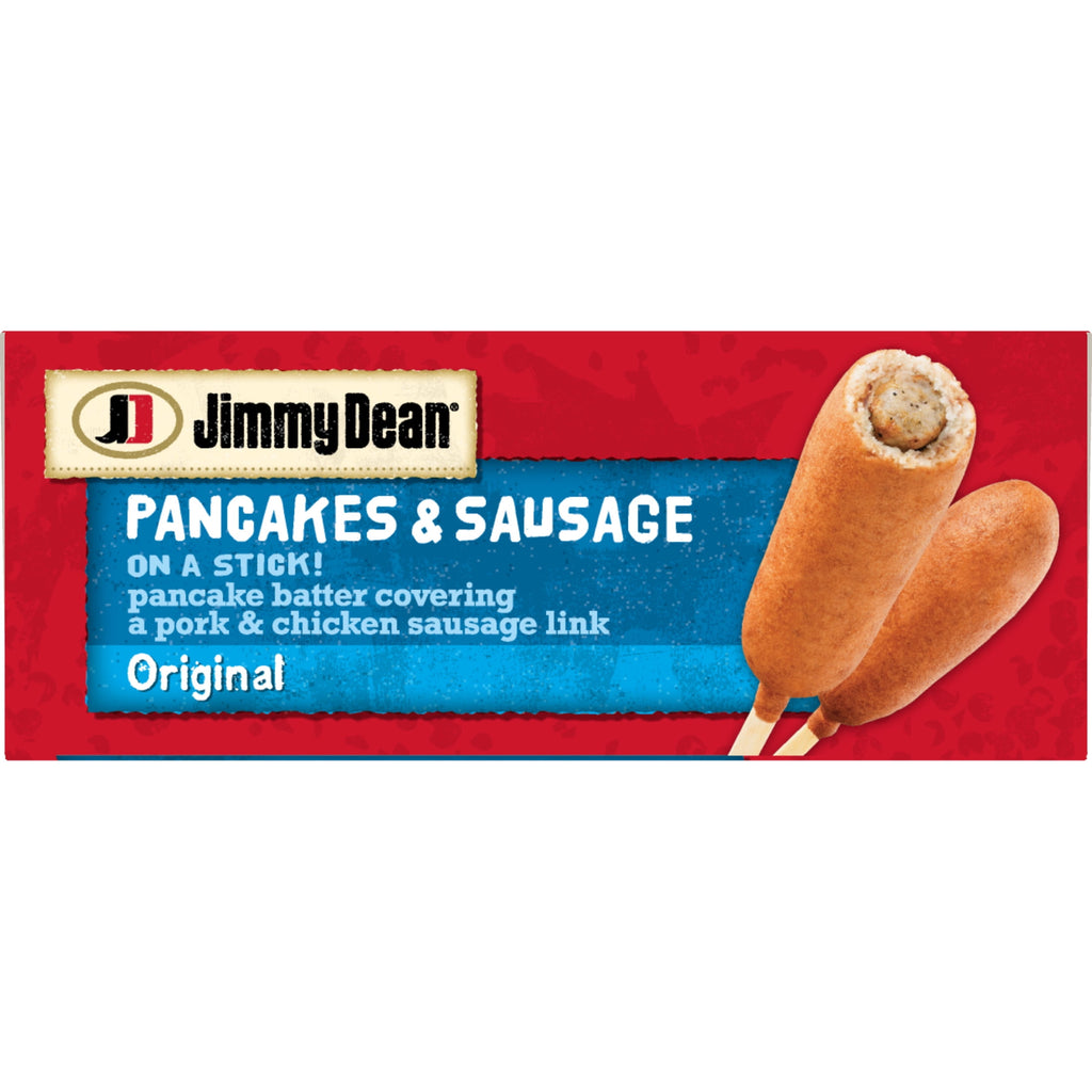 Jimmy Dean Original Pancakes & Sausage on a Stick Frozen 30 Oz 12 Count