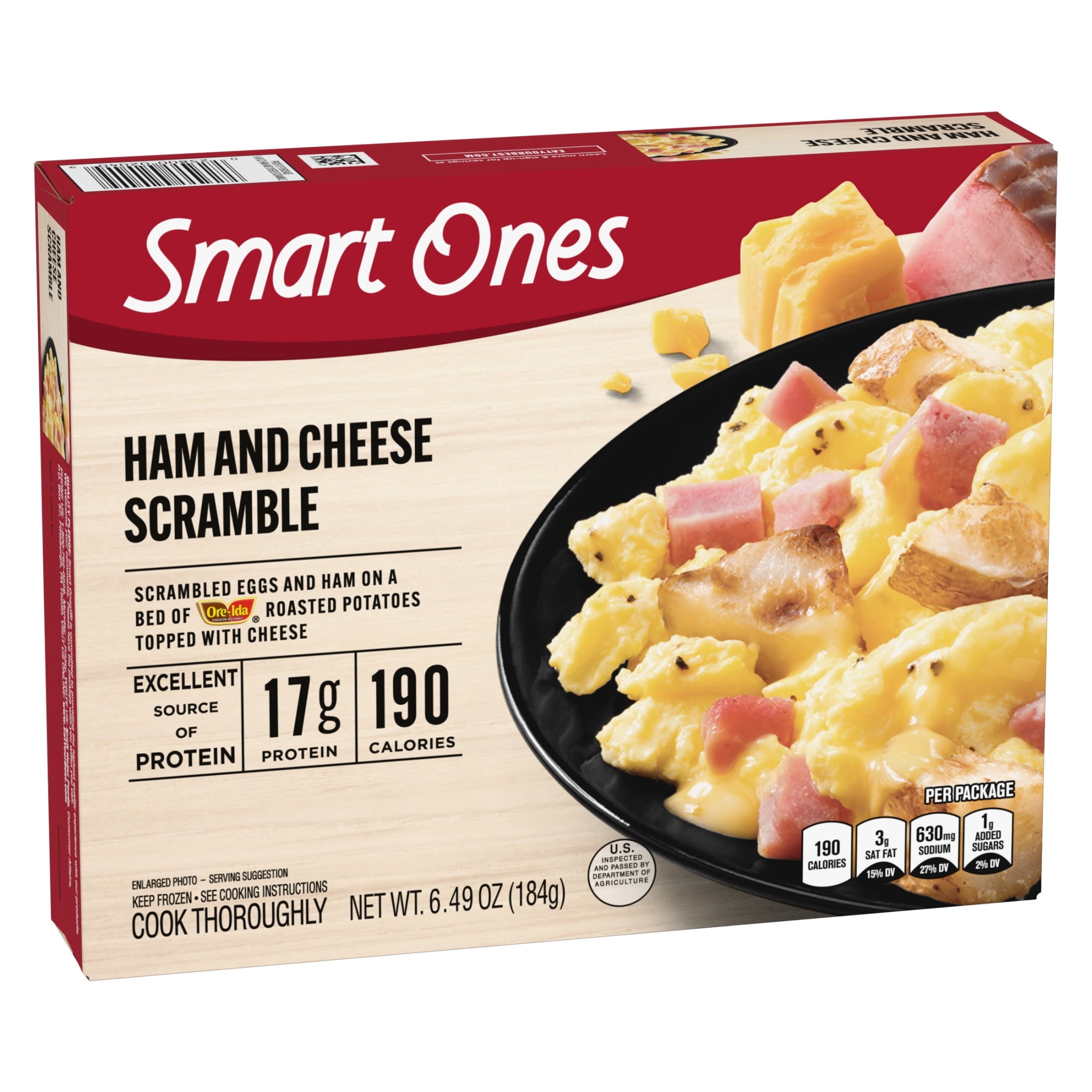 Smart Ones Ham & Cheese Scramble Frozen Meal 6.49 Oz