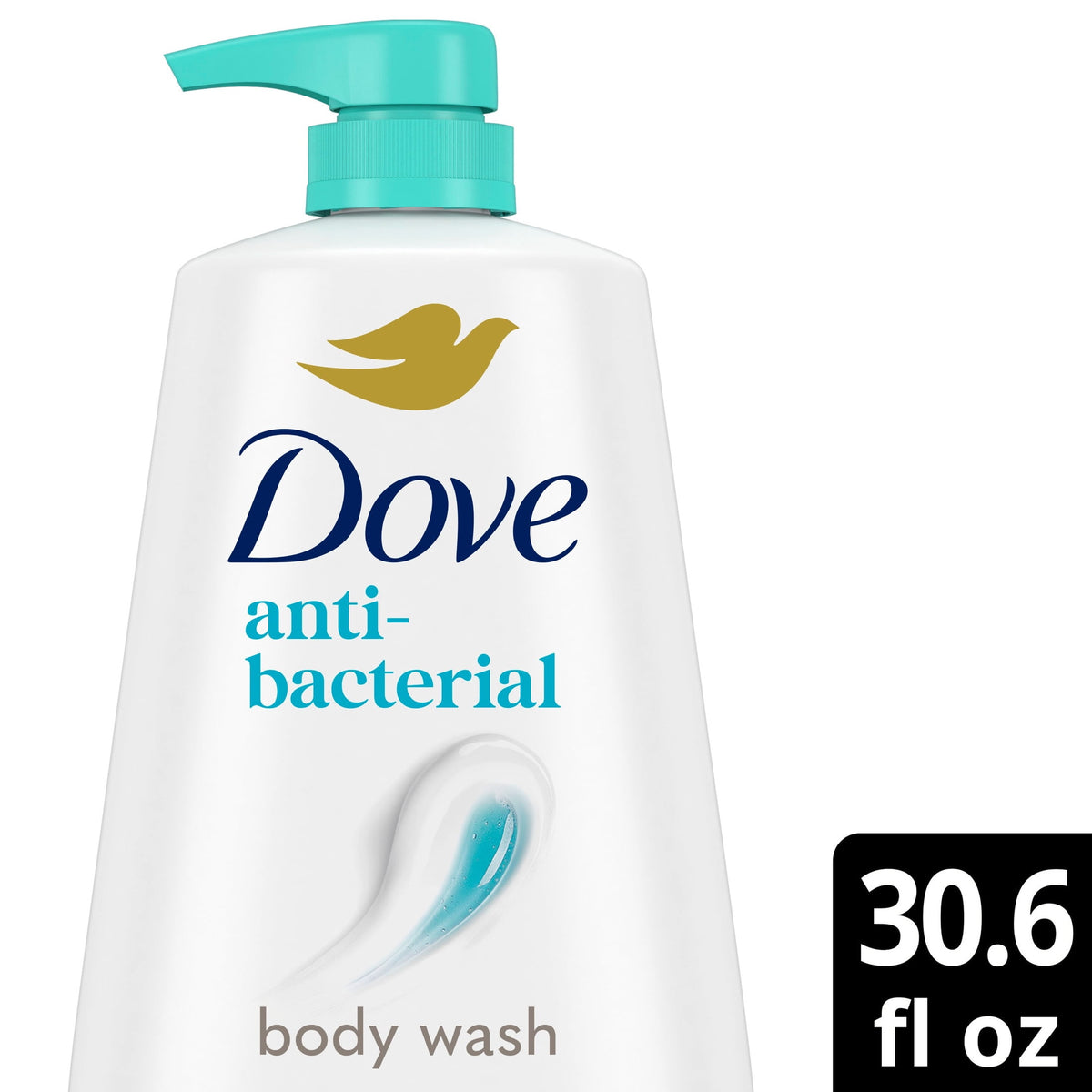 Dove Care & Protect Antibacterial Body Wash Moisturizing Cleanser 30.6 fl oz
