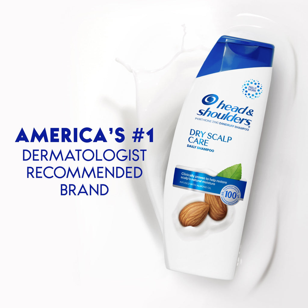 Head & Shoulders Dry Scalp Care Dandruff Shampoo Infused with Almond Oil 12.5 fl oz