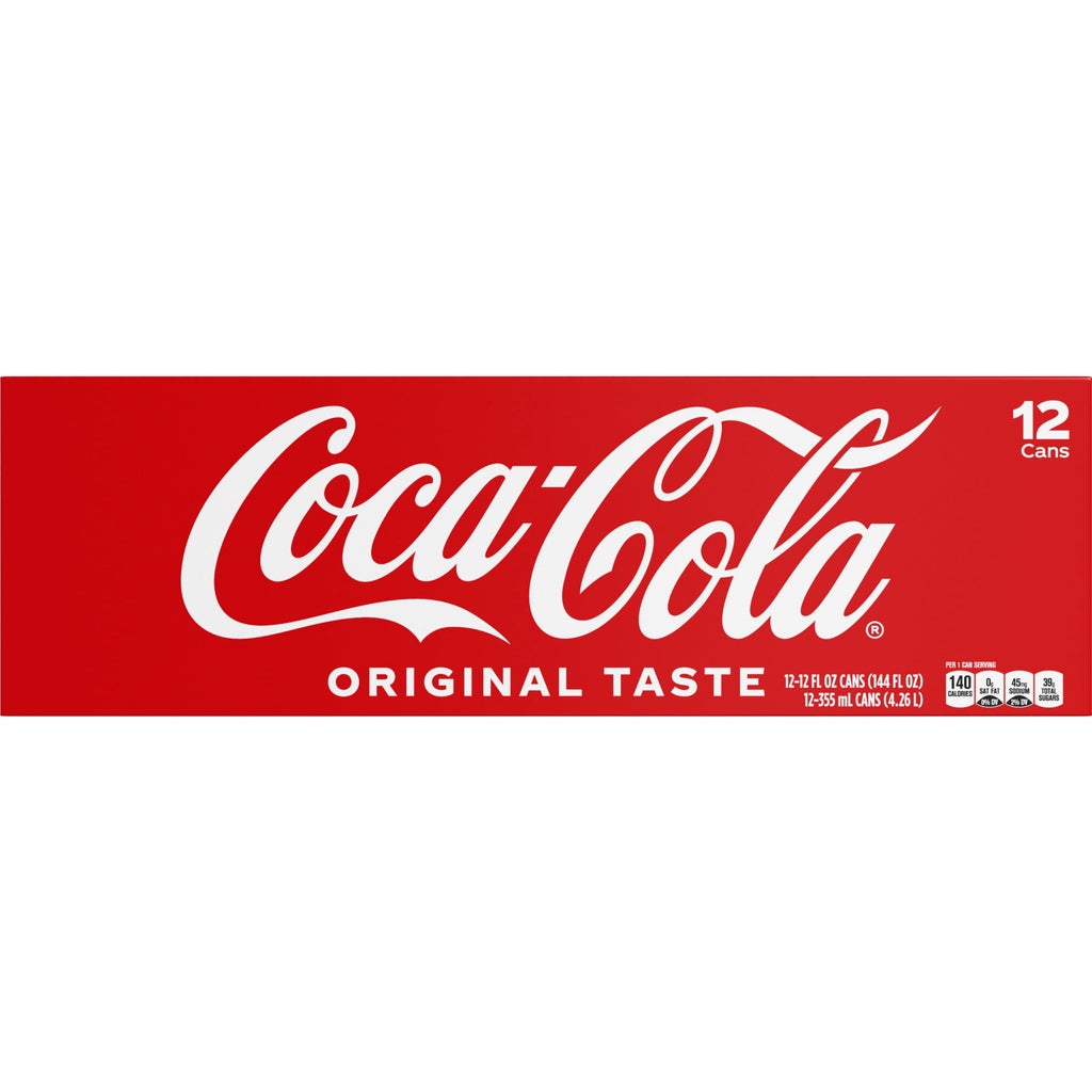 Soda Pop Fridge Pack Cans 12 Fl Oz 12 Pack Coca-Cola