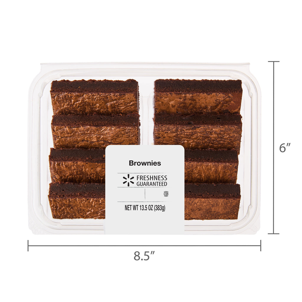 Chocolate Fudge Brownies 13.5 Oz 8 Count Freshness Guaranteed